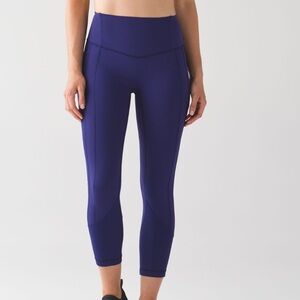 Lululemon Purple Cropped Leggings 💜